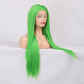 Rich Green Front Lace Long Hair Wig-Lace Front Wig-UNIQSO UK