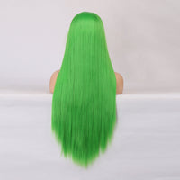 Rich Green Front Lace Long Hair Wig-Lace Front Wig-UNIQSO UK