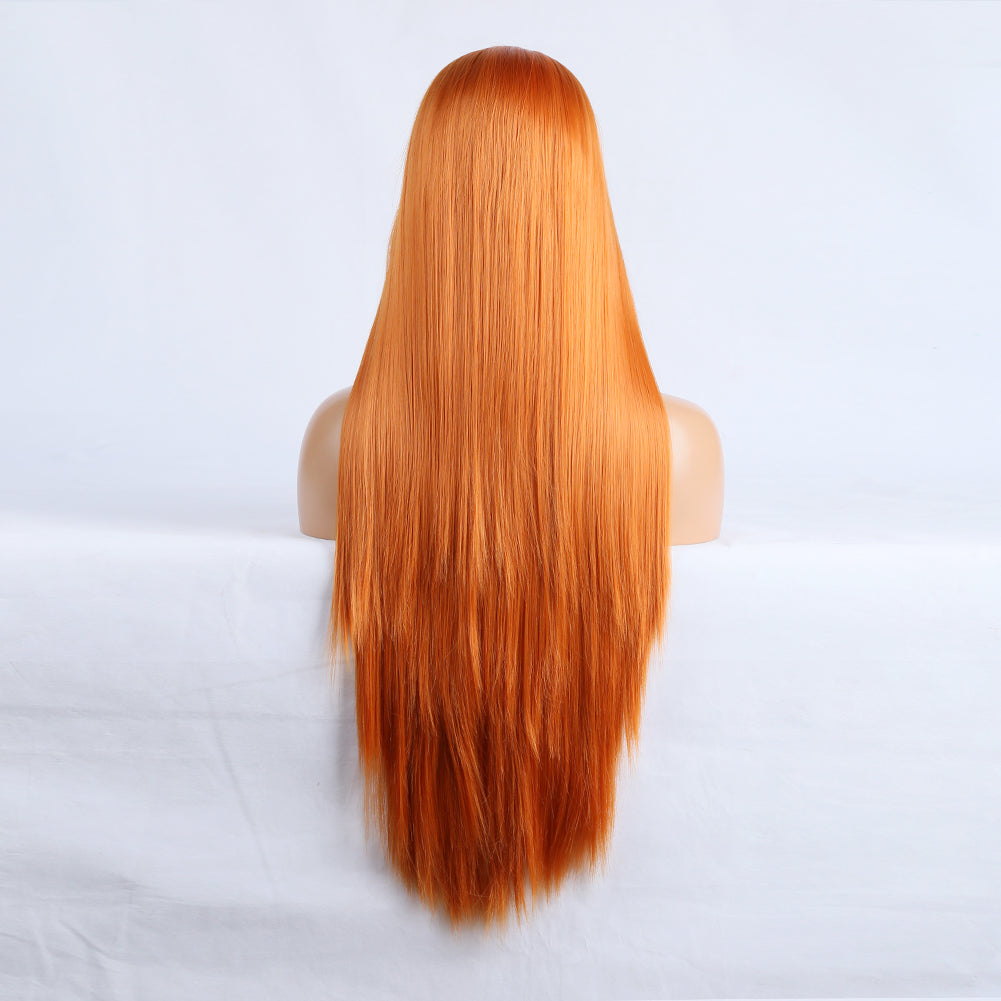 Ritzy Orange Front Lace Wig-Lace Front Wig-UNIQSO UK