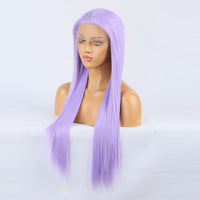 Sassy Shades Light Purple Front Lace Long Straight Wig-Lace Front Wig-UNIQSO UK