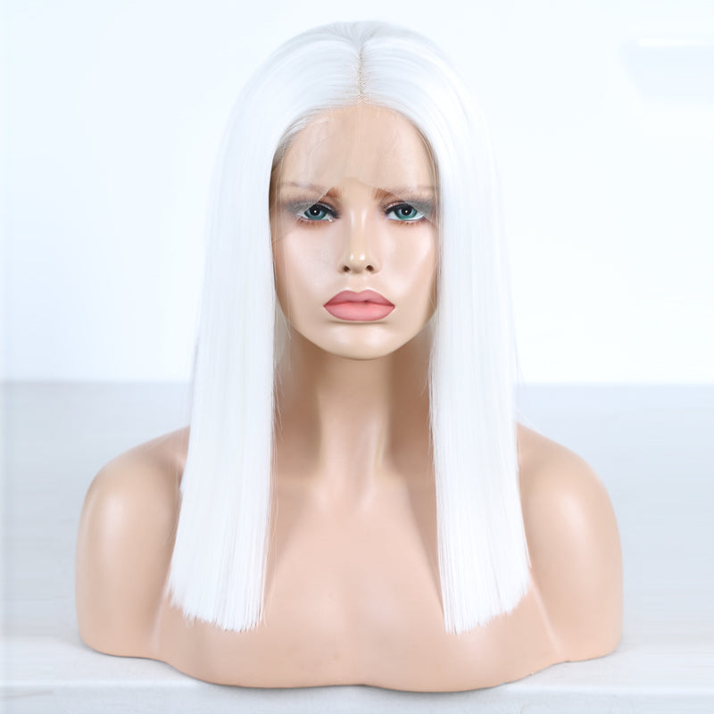 Shades of White T Lace Front Wig-Lace Front Wig-UNIQSO UK