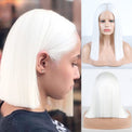 Shades of White T Lace Front Wig-Lace Front Wig-UNIQSO UK