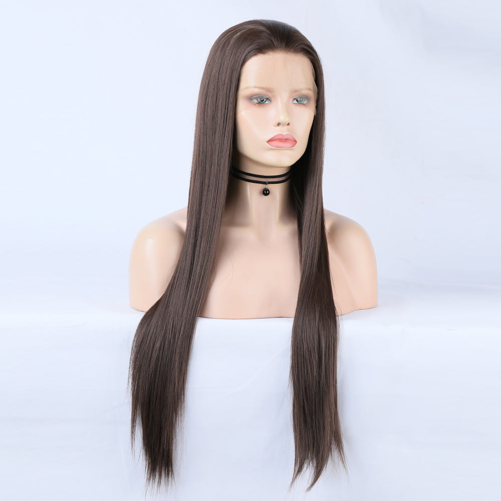 Smooth Petals Long Hair Front Lace Wig-Lace Front Wig-UNIQSO UK