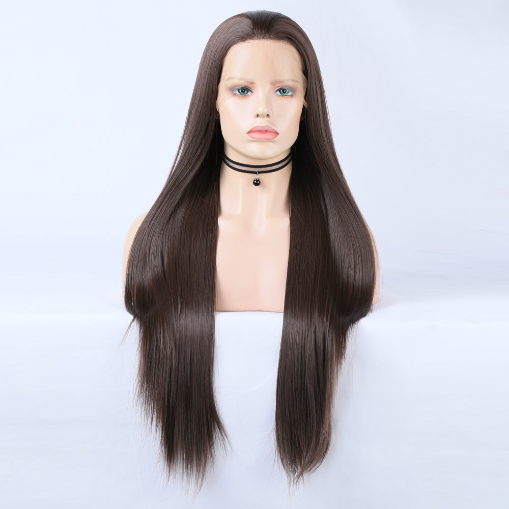 Smooth Petals Long Hair Front Lace Wig-Lace Front Wig-UNIQSO UK