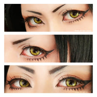 Sweety Akaten Yellow (1 lens/pack)-Colored Contacts-UNIQSO UK