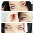 Sweety Anime Cloud Rim Pink (1 lens/pack)-Colored Contacts-UNIQSO UK