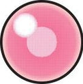 Sweety Anime Cloud Rim Pink (1 lens/pack)-Colored Contacts-UNIQSO UK