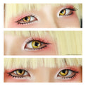 Sweety Anime Diamond Yellow (1 lens/pack)-Colored Contacts-UNIQSO UK