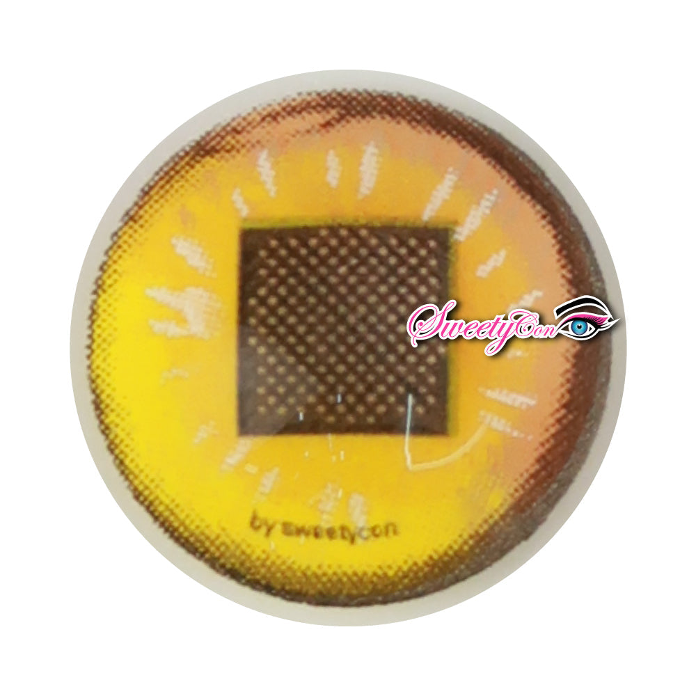 Sweety Anime Diamond Yellow (1 lens/pack)-Colored Contacts-UNIQSO UK