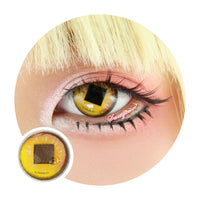 Sweety Anime Diamond Yellow (1 lens/pack)-Colored Contacts-UNIQSO UK