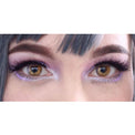 Sweety Anime Shining Heart Violet Brown (1 lens/pack)-Colored Contacts-UNIQSO UK