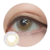 Sweety Anime Shining Heart Violet Brown (1 lens/pack)-Colored Contacts-UNIQSO UK