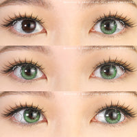 Sweety Anime Tear Green (1 lens/pack)-Colored Contacts-UNIQSO UK