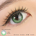Sweety Anime Tear Green (1 lens/pack)-Colored Contacts-UNIQSO UK