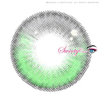 Sweety Anime Tear Green (1 lens/pack)-Colored Contacts-UNIQSO UK