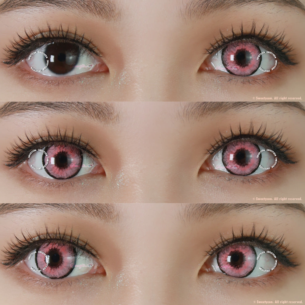 Sweety Aquaman Pink (1 lens/pack)-Colored Contacts-UNIQSO UK