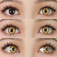 Sweety Aquaman Yellow (1 lens/pack)-Colored Contacts-UNIQSO UK