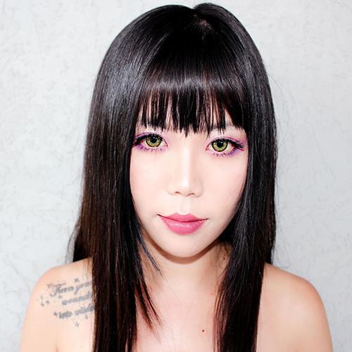 Sweety Candy Yellow (1 lens/pack)-Colored Contacts-UNIQSO UK