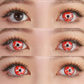 Sweety Circuit Eye Red (1 lens/pack)-Crazy Contacts-UNIQSO UK