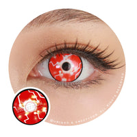 Sweety Circuit Eye Red (1 lens/pack)-Crazy Contacts-UNIQSO UK