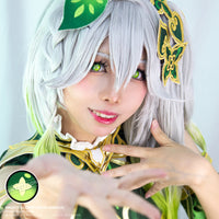 Sweety Clover Green (1 lens/pack)-Colored Contacts-UNIQSO UK