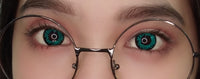 Sweety Crazy Aqua Panther (1 lens/pack)-Crazy Contacts-UNIQSO UK