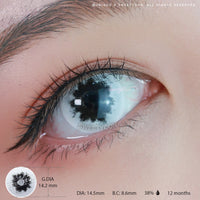 Sweety Crazy Black Zombie (1 lens/pack)-Crazy Contacts-UNIQSO UK