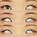 Sweety Crazy Blind White - Version I (1 lens/pack)-Crazy Contacts-UNIQSO UK