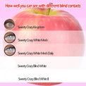Sweety Crazy Blind White - Version I (1 lens/pack)-Crazy Contacts-UNIQSO UK