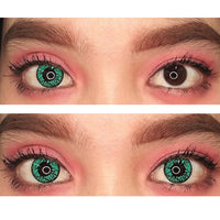 Sweety Crazy Green Blood Eyes (1 lens/pack)-Crazy Contacts-UNIQSO UK