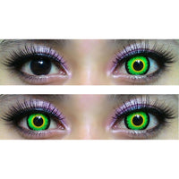 Sweety Crazy Green Werewolf (1 lens/pack)-Crazy Contacts-UNIQSO UK