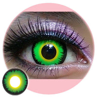 Sweety Crazy Green Werewolf (1 lens/pack)-Crazy Contacts-UNIQSO UK