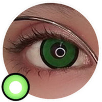 Sweety Crazy Green Zombie / Manson (1 lens/pack)-Crazy Contacts-UNIQSO UK