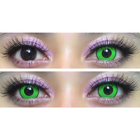 Sweety Crazy Green Zombie / Manson / Frankenstein (1 lens/pack)-Crazy Contacts-UNIQSO UK