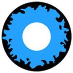 Sweety Crazy Hell Reaper (1 lens/pack)-Crazy Contacts-UNIQSO UK