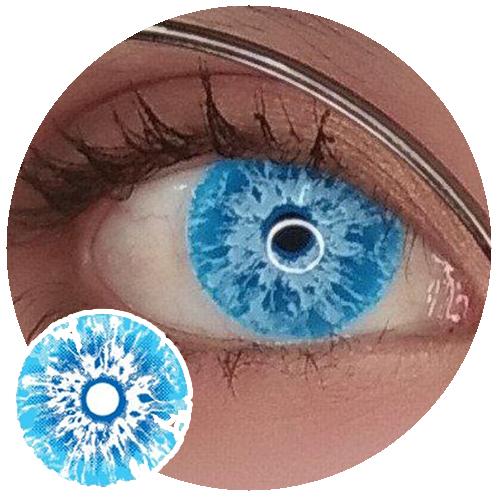 Sweety Crazy Lens - White Walker (UV) (1 lens/pack)-UV Contacts-UNIQSO UK