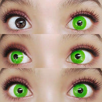 Sweety Crazy Lime Green (1 lens/pack)-Crazy Contacts-UNIQSO UK