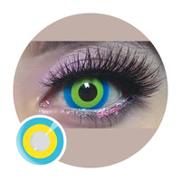 Sweety Crazy Matryoshka Blue Doll (1 lens/pack)-Crazy Contacts-UNIQSO UK