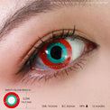 Sweety Crazy Matryoshka Red Doll (1 lens/pack)-Crazy Contacts-UNIQSO UK