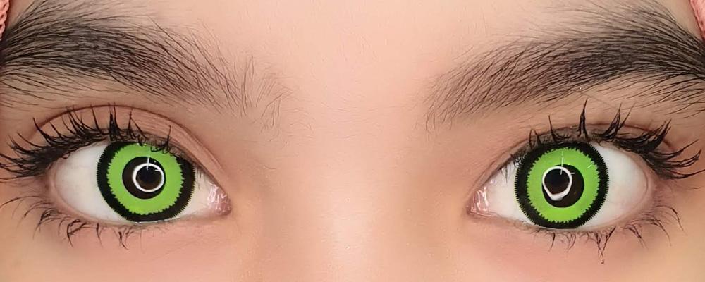 Sweety Crazy Mystic Green (1 lens/pack)-Crazy Contacts-UNIQSO UK