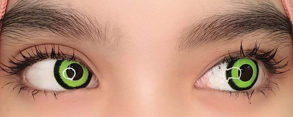 Sweety Crazy Mystic Green (1 lens/pack)-Crazy Contacts-UNIQSO UK
