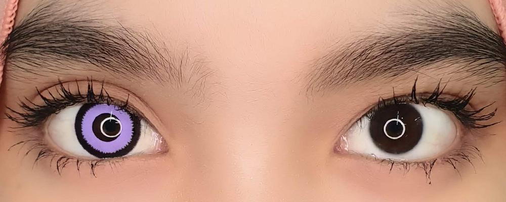 Sweety Crazy Mystic Purple (1 lens/pack)-Crazy Contacts-UNIQSO UK