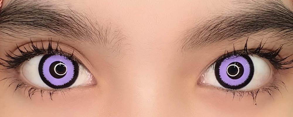 Sweety Crazy Mystic Purple (1 lens/pack)-Crazy Contacts-UNIQSO UK