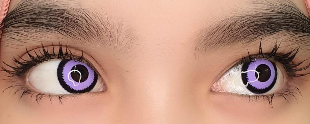 Sweety Crazy Mystic Purple (1 lens/pack)-Crazy Contacts-UNIQSO UK
