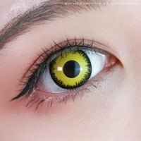 Sweety Crazy Mystic Yellow (1 lens/pack)-Colored Contacts-UNIQSO UK