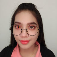 Sweety Crazy Orange Dragon (1 lens/pack)-Crazy Contacts-UNIQSO UK