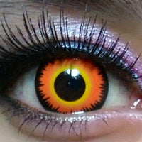 Sweety Crazy Orange Werewolf (1 lens/pack)-Crazy Contacts-UNIQSO UK