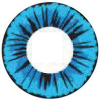 Sweety Crazy Petal Blue (1 lens/pack)-Crazy Contacts-UNIQSO UK