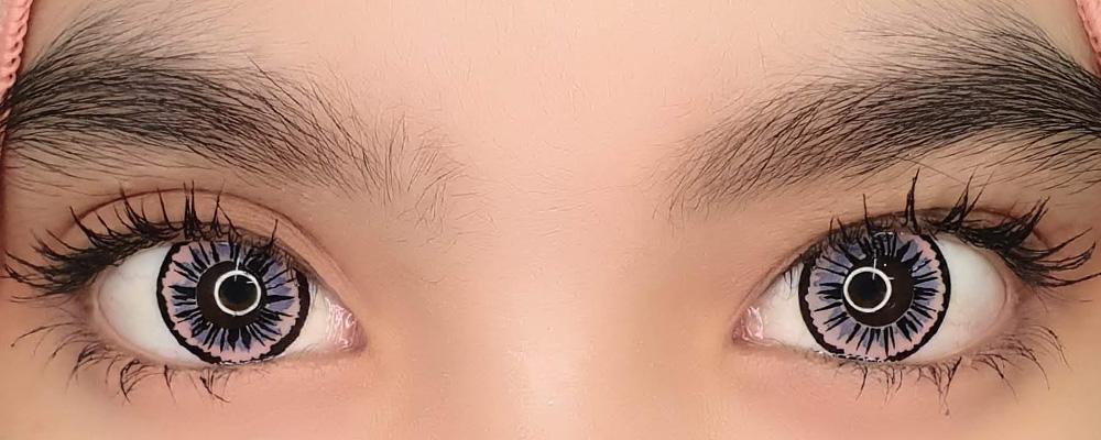 Sweety Crazy Petal Purple (1 lens/pack)-Crazy Contacts-UNIQSO UK