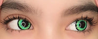 Sweety Crazy Pop Green (1 lens/pack)-Crazy Contacts-UNIQSO UK